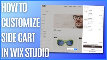 How to Customize Side Cart in Wix Studio [Quick Guide]