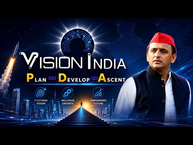 LIVE:  अखिलेश यादव का संबोधन, Vision India (PDA) | Akhilesh Yadav | Prayagraj |