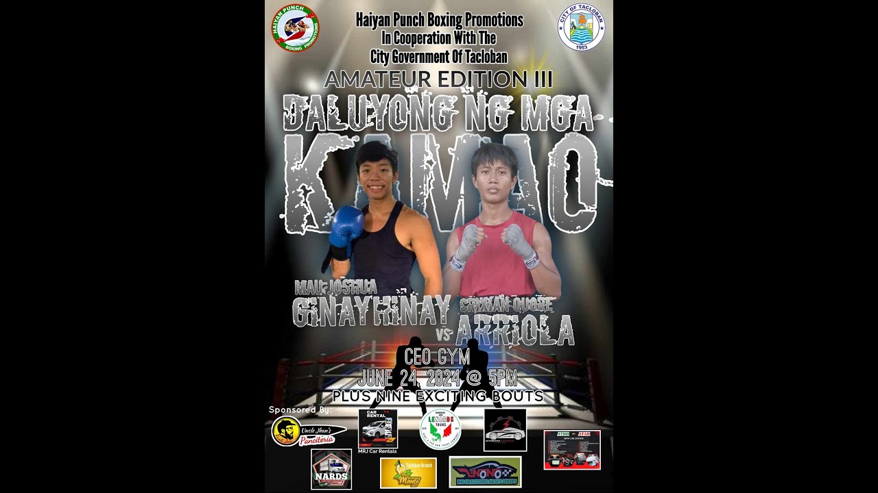 Daluyong ng mga KAMAO Amateur Edition III Romeo Creer vs Mark James Romero