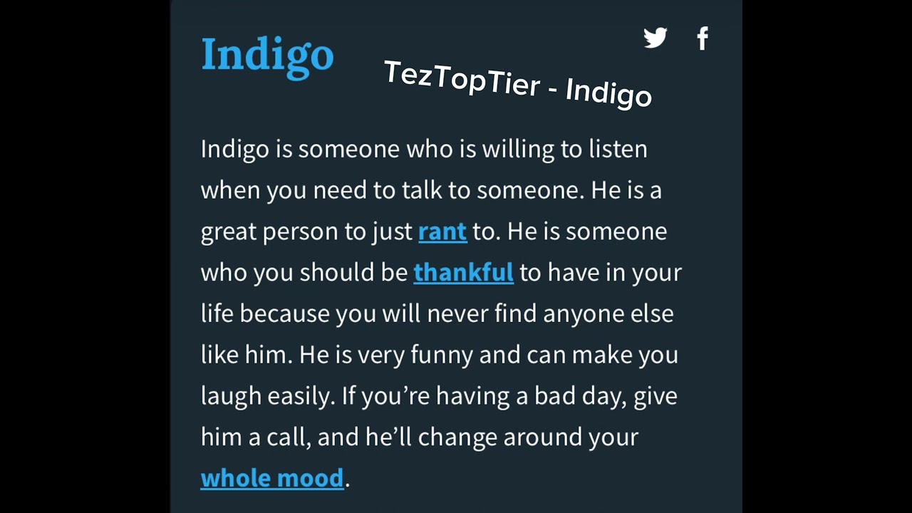 TezTopTier - Indigo (prod.