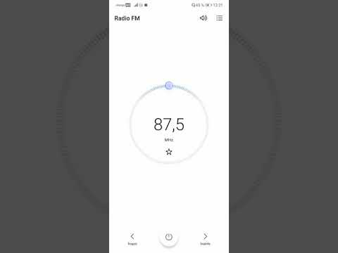 Huawei p20 lite FM radio test - YouTube