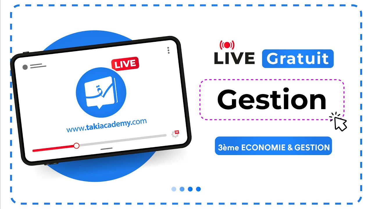 🔴 Rec | 3ème Economie & Gestion | Gestion