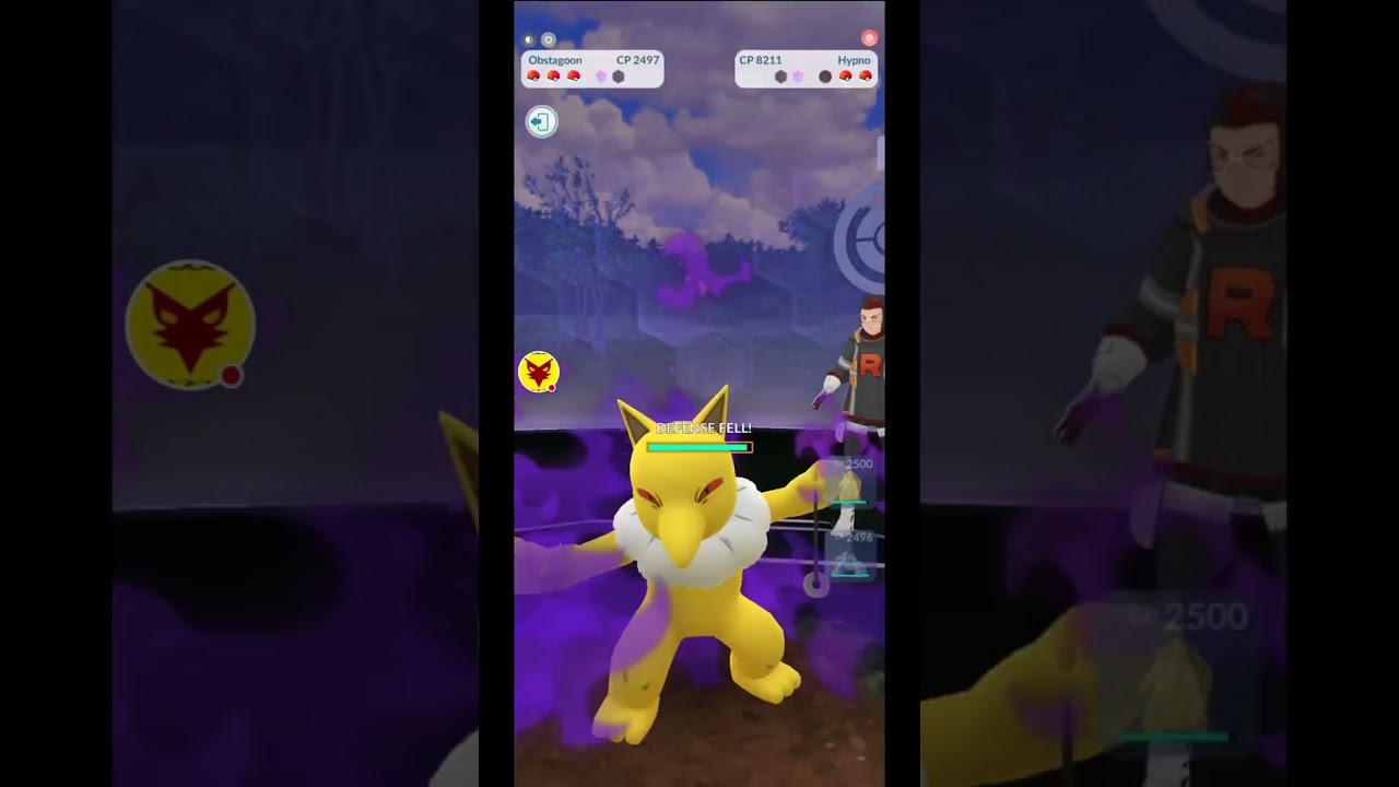 2500CP Obstagoon Solos Admin Arlo Team with Shadow Shiny Teddiursa (Pokemon Go)