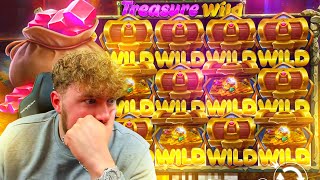 I tried $1,000 SPINS on Treasure Wild...