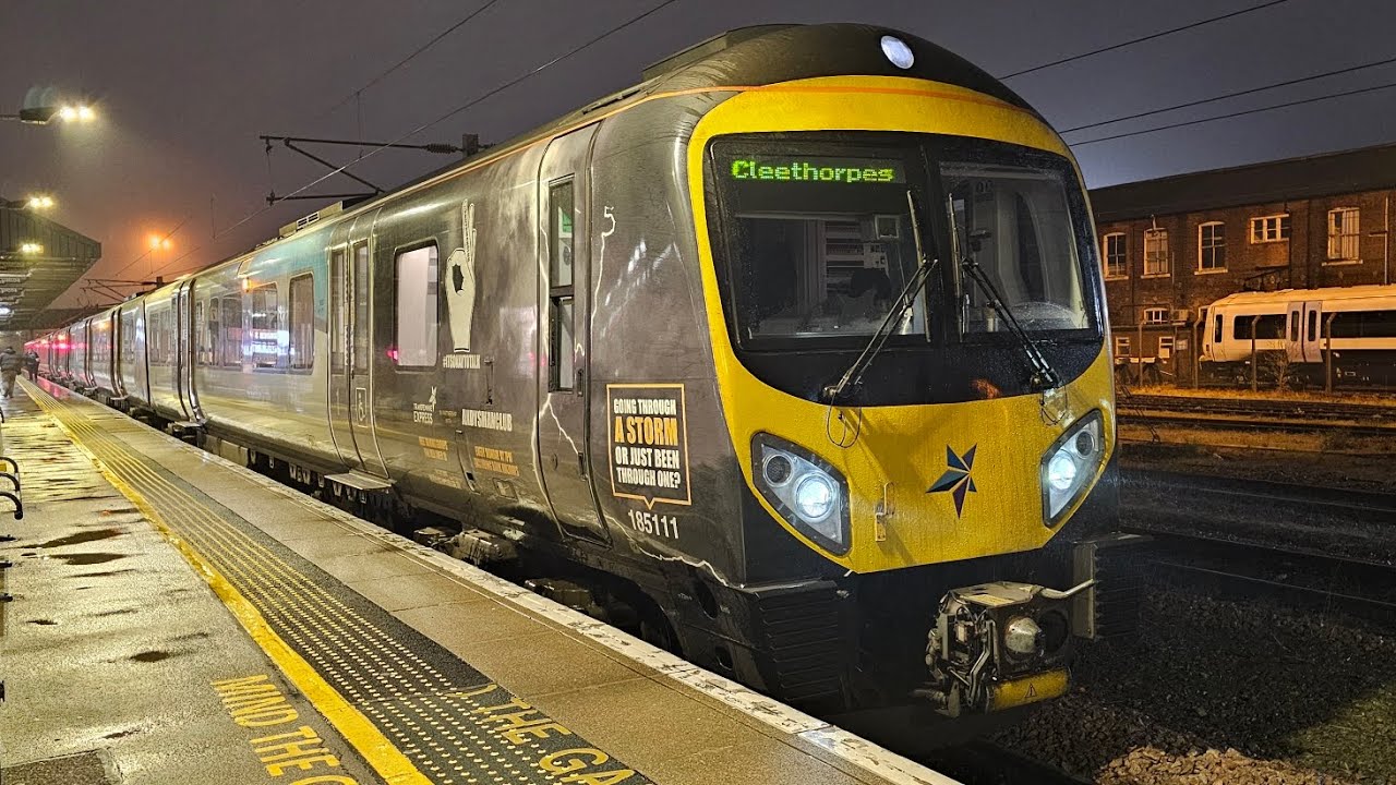 Transpennine Express 185111 185107 At Doncaster From Liverpool Lime transpennine-express-185111-185107-at-doncaster-from-liverpool-lime