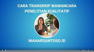 Transkrip Wawancara Penelitian Kualitatif