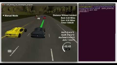 Real-time Path Planner for Highway Autonomous Driving