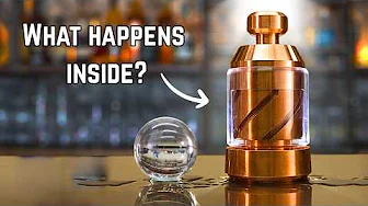 This Transparent Ice Press makes ICE BALLS