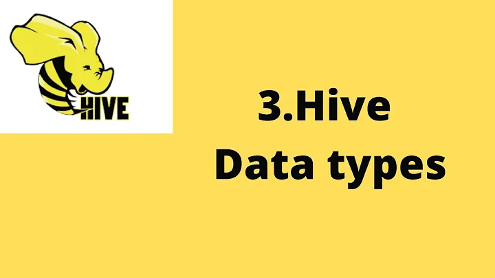 3. Datatypes in Hive