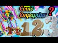 Como EMPAPELAR PIÑATAS DE TAMBOR‼️🎉❣️ RAPIDO Y FÁCIL 🤩😱😱