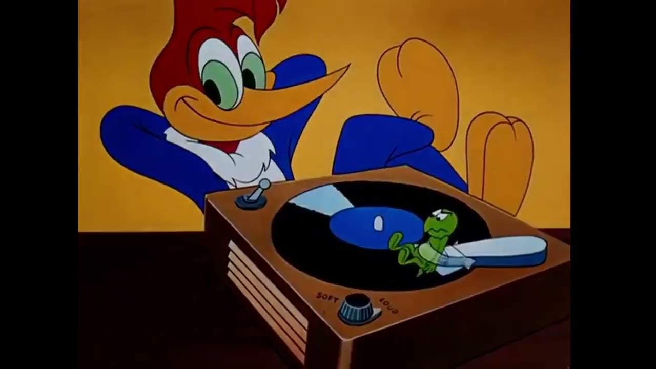 Woody Woodpecker - Termites From Mars - Ending Version 1955