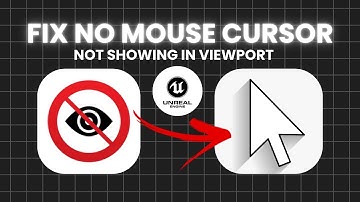 How to Fix Missing Mouse Pointer/Cursor in Unreal Engine Viewport