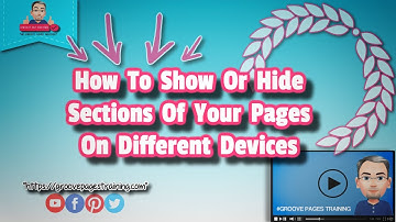 How To Show or Hide Sections Of Your Pages On Different Devices