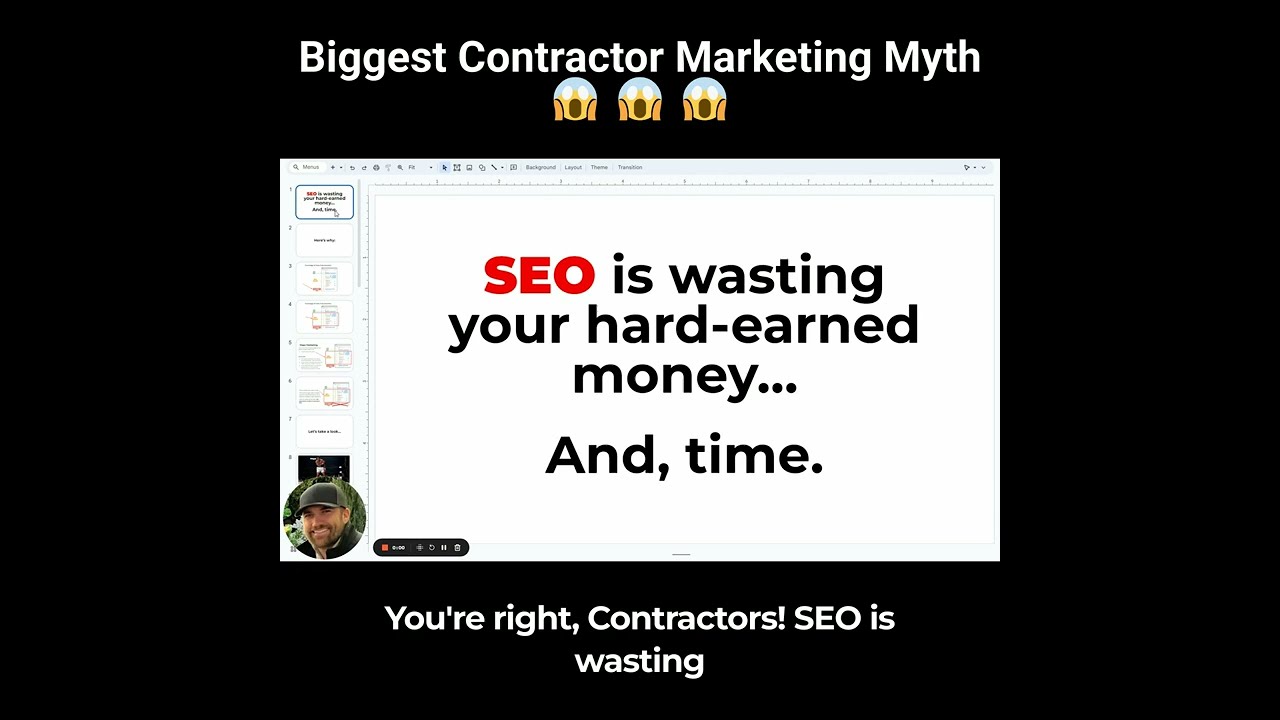 Contractors: Stop Wasting Money on SEO! Here's What REALLY Works!