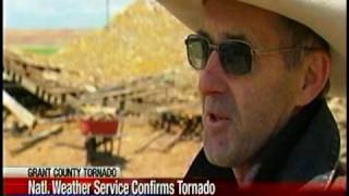 Weather Service confirms Tornado touched down near Moses Lake