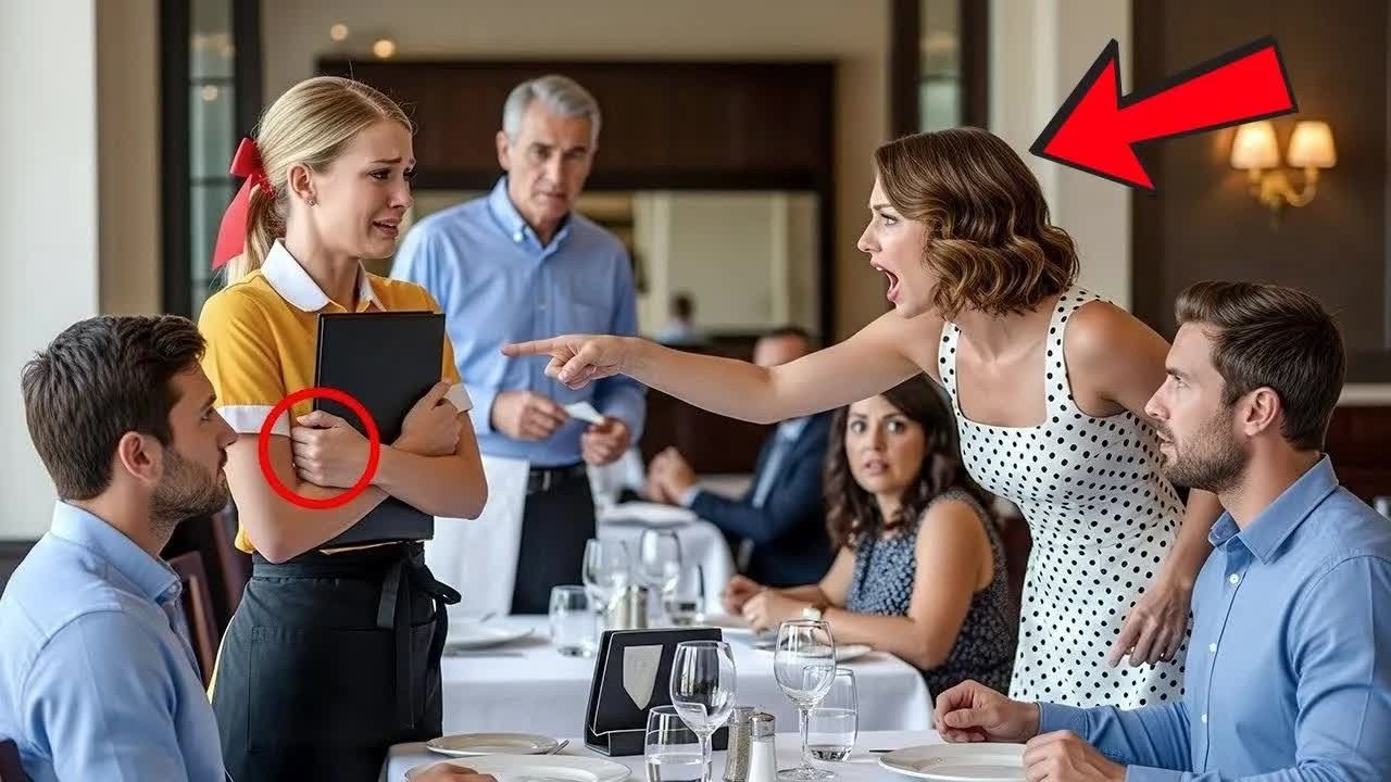Die Ehefrau des Milliardärs demütigt die Kellnerin – was dann passiert, schockiert alle