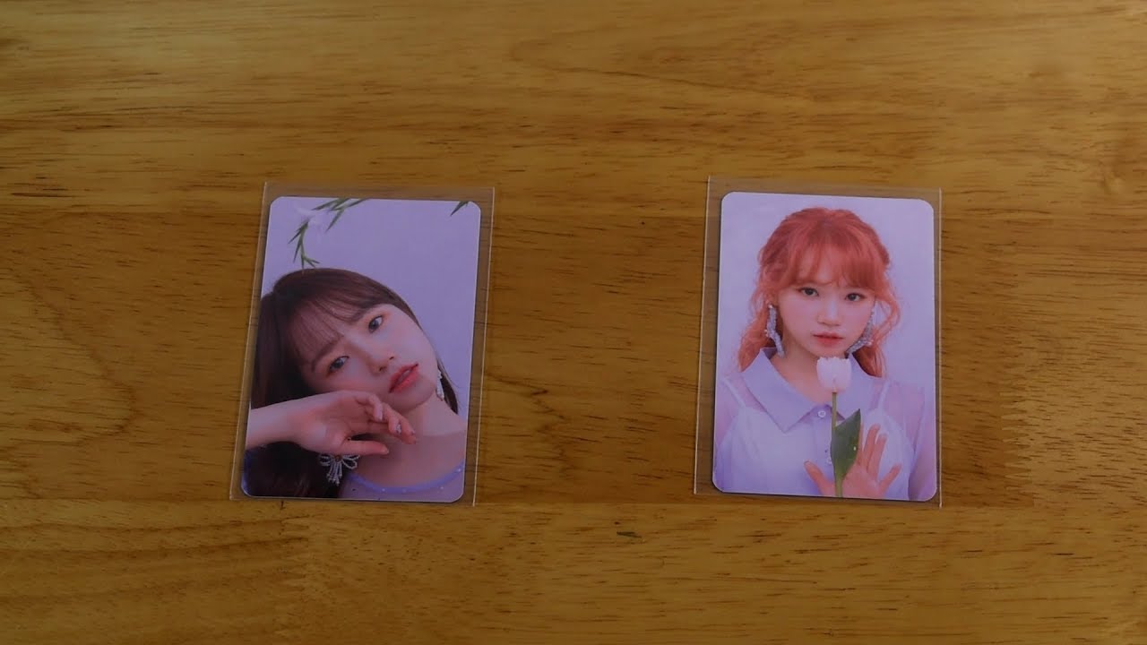 아이즈원 하트아이즈 이벤트용 포토카드 IZ*ONE [HEART*IZ] Photo Card