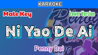 Ni Yao De Ai by Penny Dai (Karaoke : Male Key : Lower Version)
