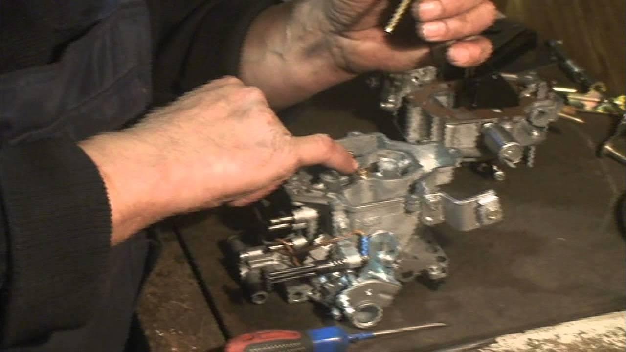 Корректировка положения оси дросселей