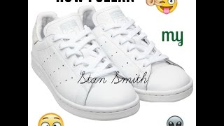how to clean stan smith shoes