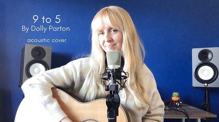 9 to 5 Acoustic version - Acoustic performance video thumbnail