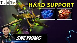 Sneyking Venomancer Hard Support - Dota 2 Patch 7.41c Pro Player Full Gameplay