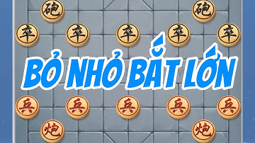 Bỏ Nhỏ Bắt Lớn: Hy sinh một quân, đổi lấy cả ván cờ | Cờ Tướng Trung Dũng