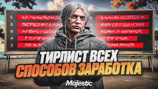 видео: ТИР ЛИСТ ВСЕХ СПОСОБОВ ЗАРАБОТКОВ на GTA 5 RP MAJESTIC - КАК ЗАРАБОТАТЬ МНОГО ДЕНЕГ на МАДЖЕСТИК РП картинка: ТИР ЛИСТ ВСЕХ СПОСОБОВ ЗАРАБОТКОВ на GTA 5 RP MAJESTIC - КАК ЗАРАБОТАТЬ МНОГО ДЕНЕГ на МАДЖЕСТИК РП