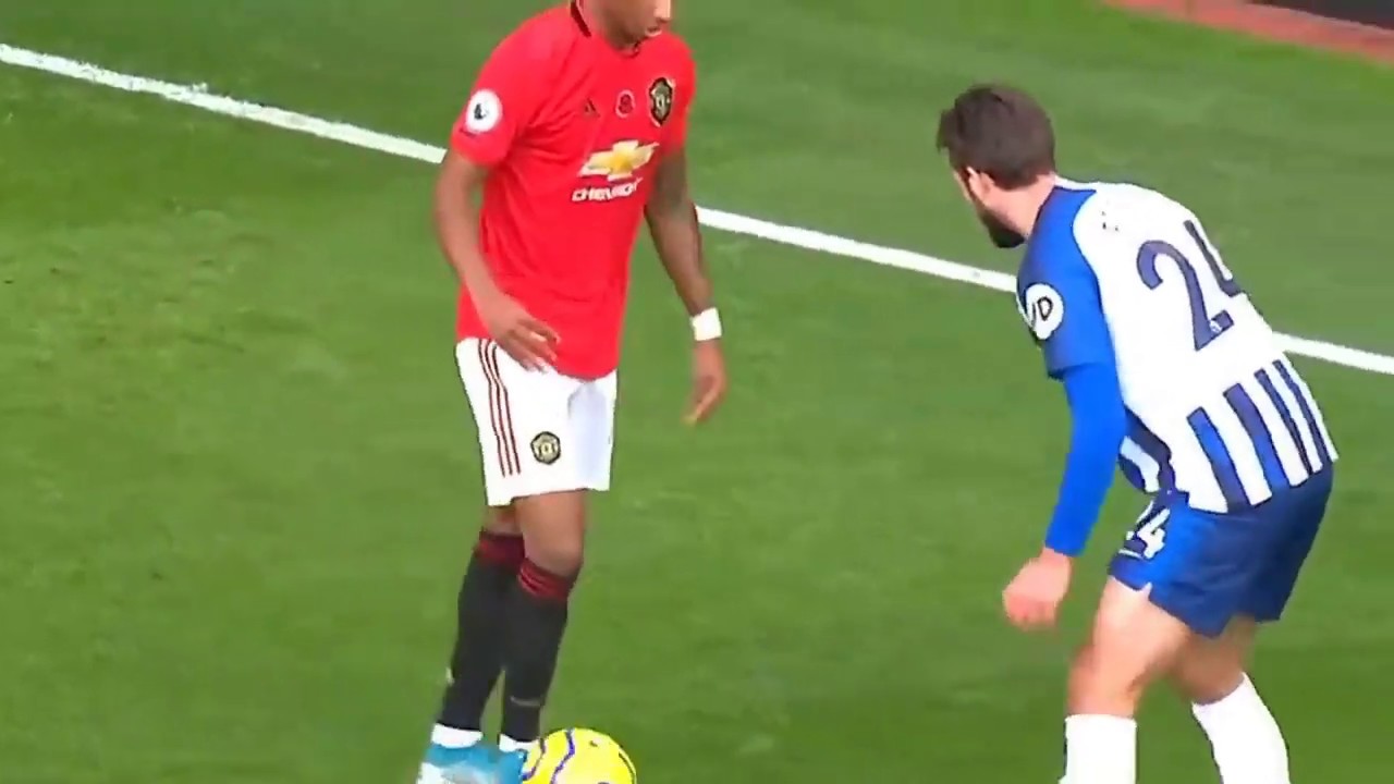 Marcus Rashford Elastico vs Brighton