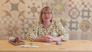 Hint & Tip 6   Hand Piecing; How To Start & Stop