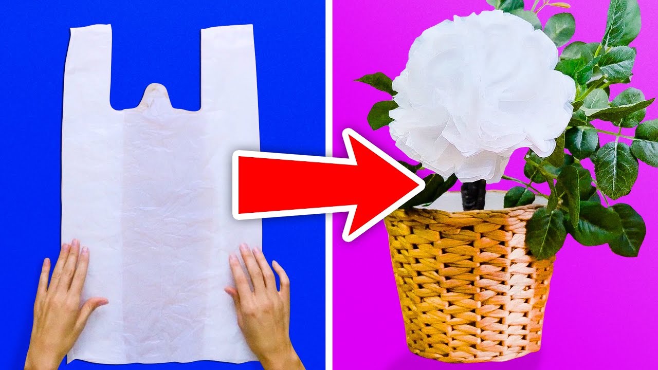 5 DIY Recycled Plastic Bag Projects