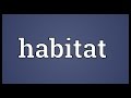 Natural Habitat Definition / Esa Releases Final Habitat Definition The Wildlife Society
