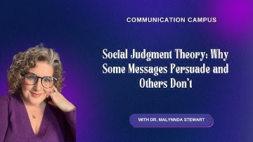 Social Judgment Theory: Why Some Messages Persuade and Others Don’t