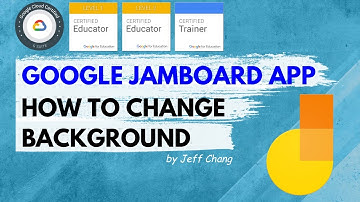 Google Jamboard App - How to change background of frames?