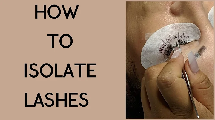 How to Isolate Lashes Like a Pro | 4 Game-Changing Tips for Lash Techs!