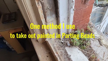 Changing the parting bead