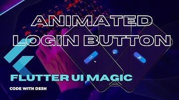 Flutter Button Animation | Login to Success Check | No Words Just Code | Code With Desh