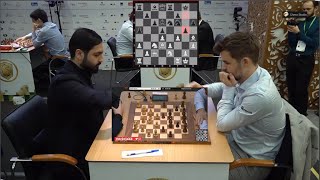 g5 Sacrifice Attacking!! Magnus Carlsen Vs Saleh Salem | World Blitz Chess Championship 2019 Round 3 by Chess Studio 131,264 views 3 years ago 11 minutes, 10 seconds