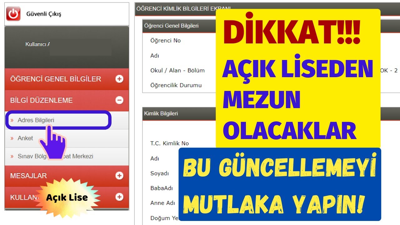 İlelebet Güncelleme Adres Linki