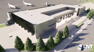 Vinnytsia International Airport – 3D view of renovation screenshot 5