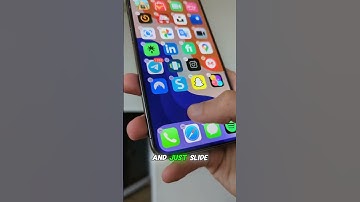 Swip gesture on iPhone #iphonetips #smartphone #iphonegestures #ios18 #tips #drfone #techtutorial