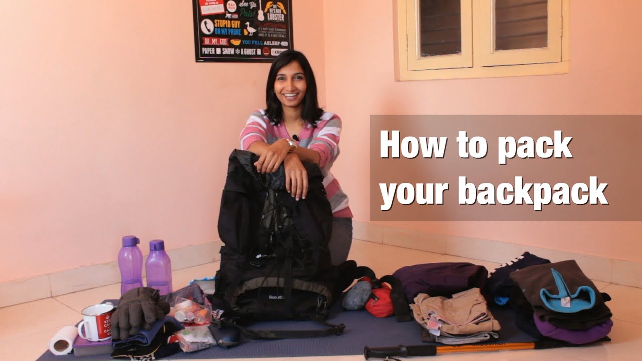 Download How to pack your backpack?