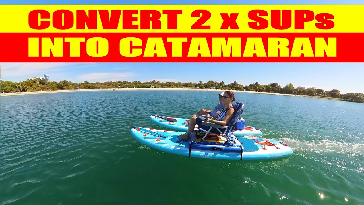 💦 Transform Your Paddle Boards into a Sleek Electric Catamaran