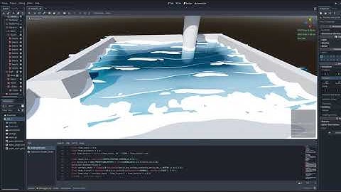 Godot 4 Stylized Water Shader Progress
