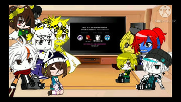 Undertale reacts to Megalomaniac//Drama at the end//😊