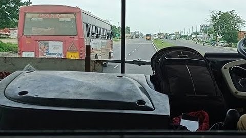GSRTC Gurjernagri Bus Overtake Deluxe Bus On Full Speed 🔥