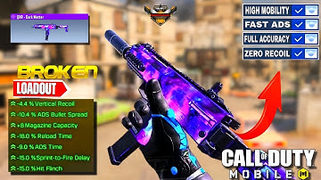 QXR Best Gunsmith For COD Mobile // Fast ADS + No RECOIL // Call Of Duty: Mobile #codm