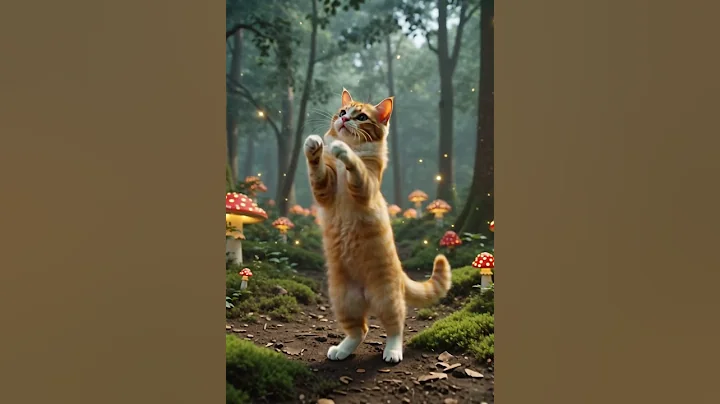 Video 10975401: forest cat cute, cute cat dance, cutest cats