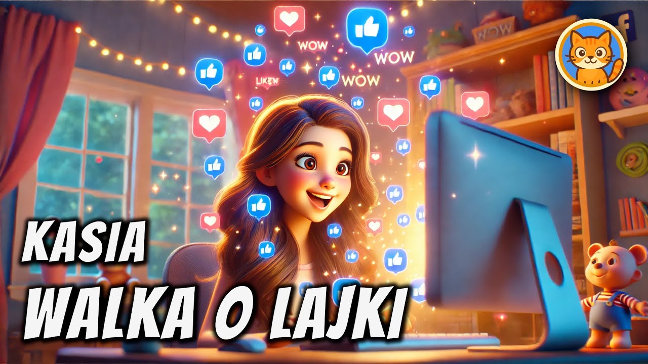 👍📸Kasia i Walka o Lajki - Bajka do słuchania na dobranoc - Słuchowisko na dobranoc🎧