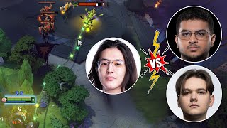 rank1 Watson  pudge butchering yatoro & atf | DOTA 2